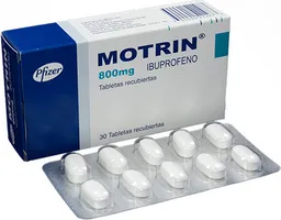 Motrin Antiinflamatorio no Esteroide (800 mg) Tabletas Recubiertas