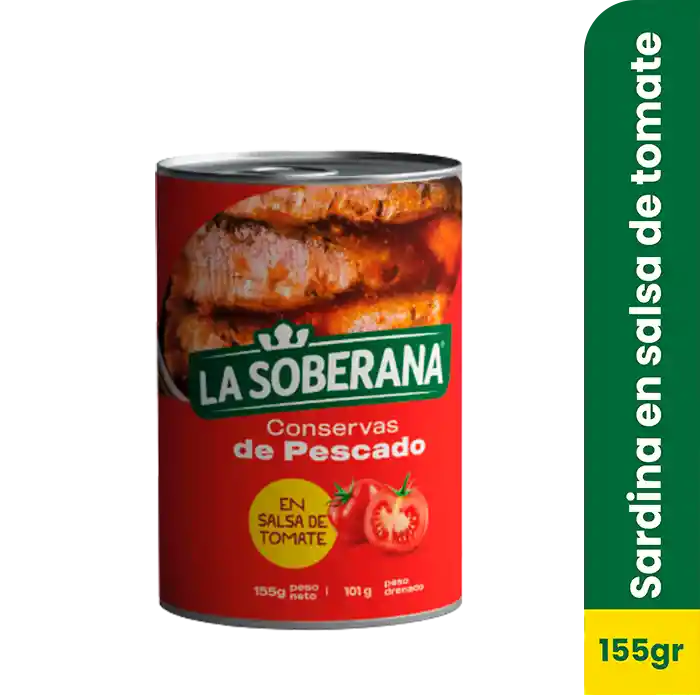 La Soberana Sardina en Salsa de Tomate