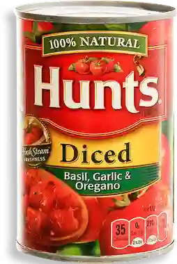 Hunts Hunt S Tomates Diced Basil Garlic Y Oregano