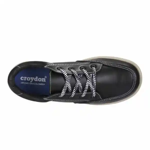 Zapatos Croydon Bachiller Color Negro Talla 28 X