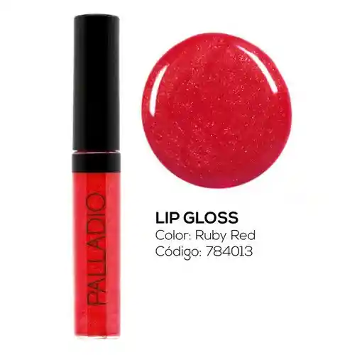 Palladio Berbal Lip Gloss Ruby