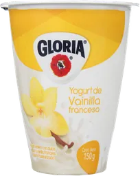 Gloria Yogurt Vainilla Francesa en Vaso