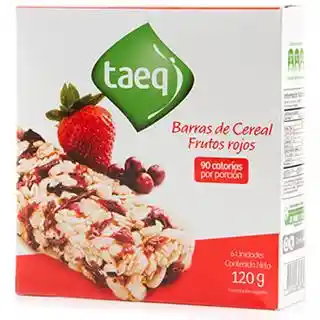 Taeq barra de cereal frutos rojos