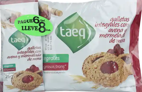 Taeq Galleta Mermelada