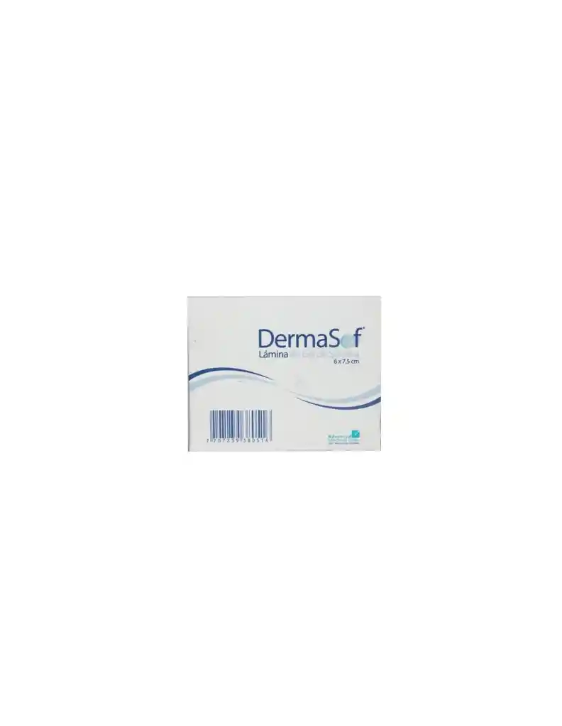 Dermasof 6x7.5 Cm Lamina de Gel de Silicona Cj X 1 Incit Polimer