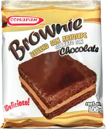 Comapan Brownie Relleno De Arequipe