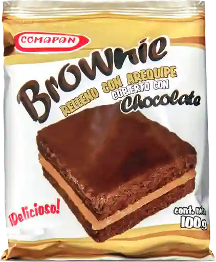 Comapan Brownie Relleno De Arequipe