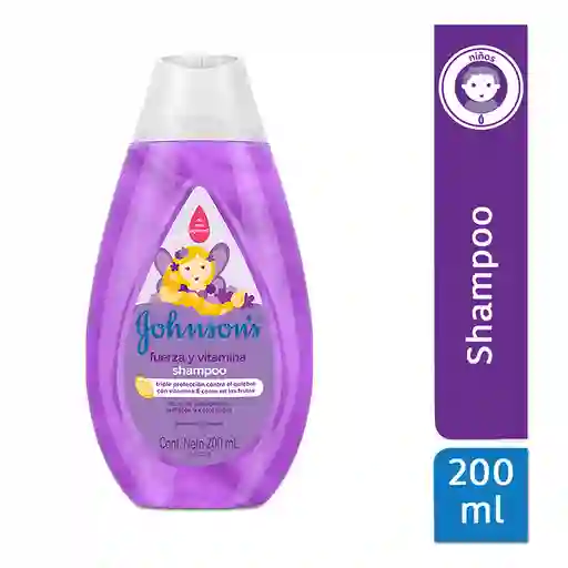 Shampoo Johnson’S Baby Fuerza Y Vitamina 200 Ml