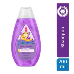 Shampoo Johnson’S Baby Fuerza Y Vitamina 200 Ml