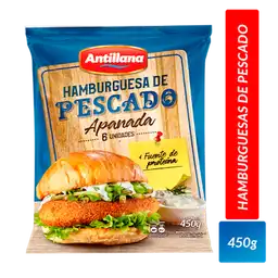 Antillana Hamburguesa de Pescado Apanada