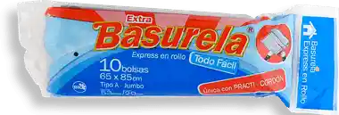 Basurela Bolsa Todo Fácil Por 10 Unidades