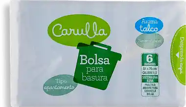 Carulla Bolsa Para Basura6 Unidades