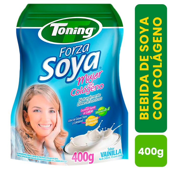 Toning Alimento Forza Soya Mujer con Colágeno 400 g