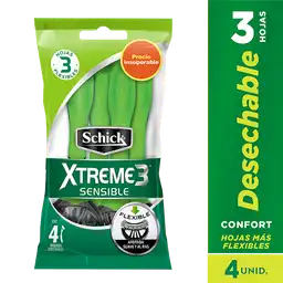 Schick Máquina de Afeitar Xtreme 3 Sensible