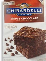 Ghirardelli Mezcla Para Brownie Triple Chocolate