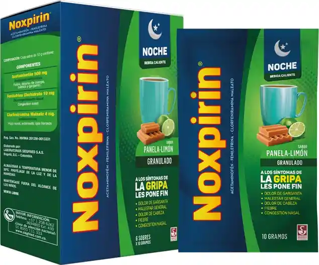 Noxpirin Oft F D­A Caja X 6 Sobres