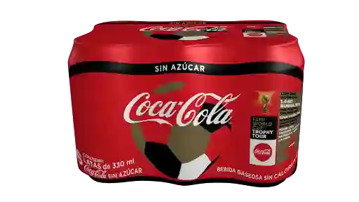 Coca-cola Lata Sin Azúcar 330 Ml