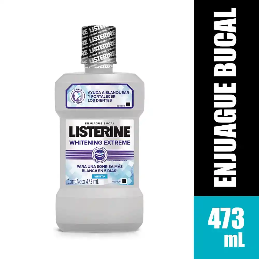 Listerine Enjuague Bucal Whitening Extreme