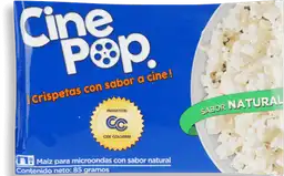 Cine Pop Crispetas Sabor Natural