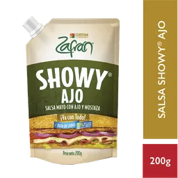 Zafrán Salsa Showy Mayo con Ajo y Mostaza