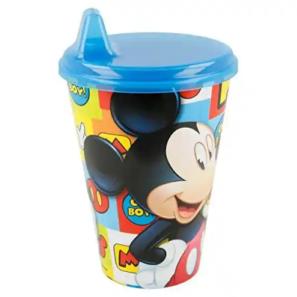 Vaso Infantil Mickey Mouse Irrompible Mickey