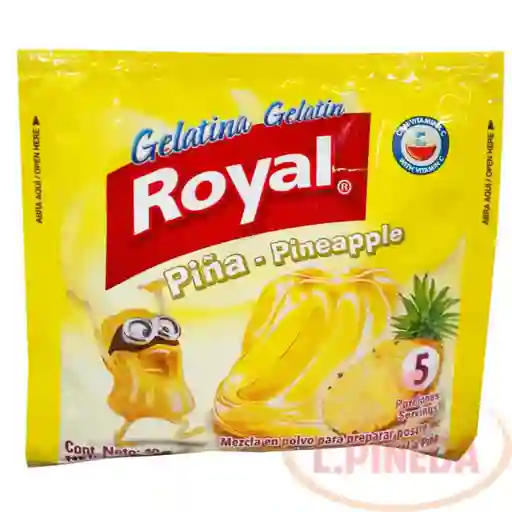 Royal Gelatina Sabor Piña