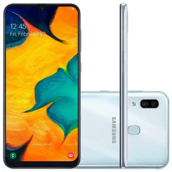 Galaxy Samsung A30 64Gb Blanco Samsung