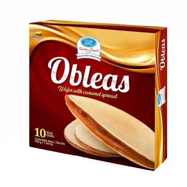 Wafer Celilia Pulgarin Obleas