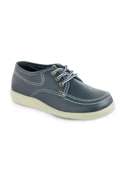 Zapatos Croydon Bachiller Azul Talla 33  X 1 Unidad