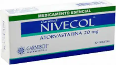 Nivecol 20 Mg Caja Con 30 Tabletas Rx4