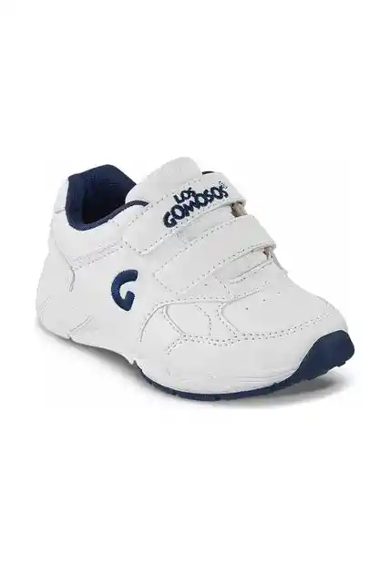 Tenis Gomosos Gomyschool C Bco Azul Talla  Talla27 X 1 Unidad