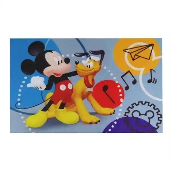 Alfombra Mickey Diseno 4 Horizontal 67 X 120 Cm