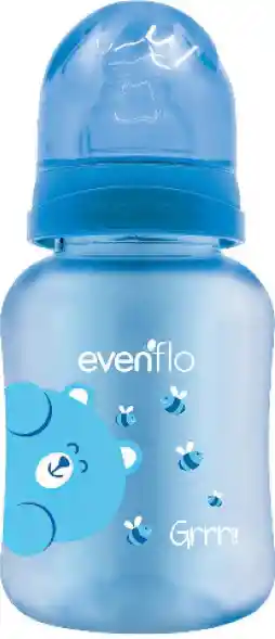 Evenflo Biberon Acuario Color Azul