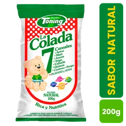 Toning La Colada 7 Cereales Sabor Natural