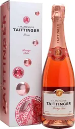 Taittinger Champagne Prestige Rosé Brut Botella