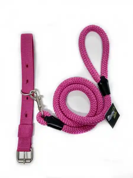 Tradilla Cordon Con Collar Fucsia