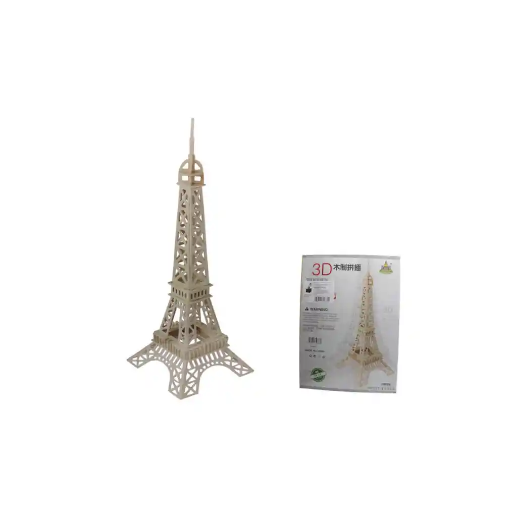 Rompecabezas 3D Torre Eiffel