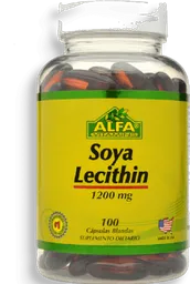 Alfa Vitamins Soya Lecithin Alfa Vitamins X 100 Capsulas