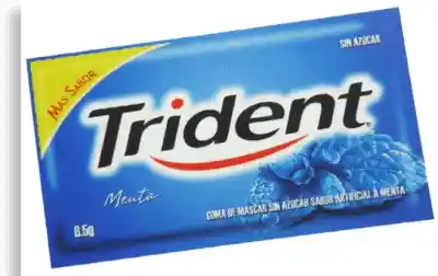 Trident Chicle Menta