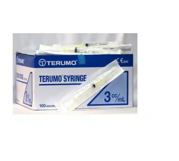 Terumo Jeringa Desch C-aguja 3cc/ml