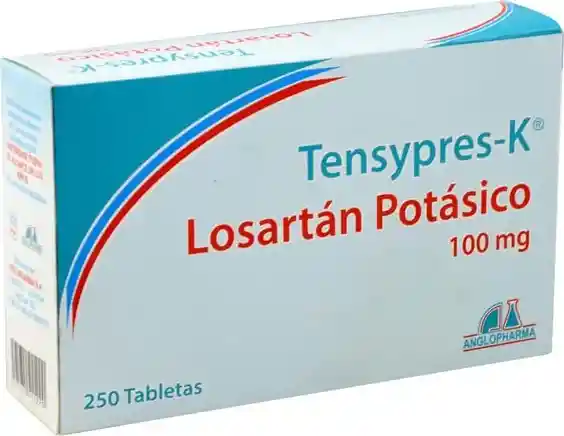 Tensypres-K 250 Tabletas (100 mg)