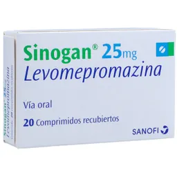 Sinogan 25 Mg Tab Rec Caj X 20