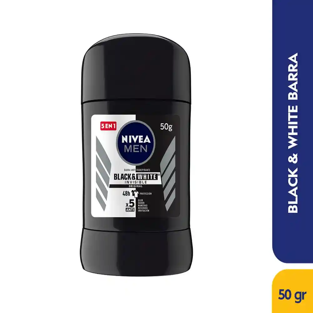 Nivea Men Desodorante En Barra Invisible