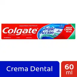 Colgate Crema Dental Triple Acción