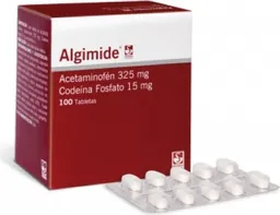 Algimide F Tabletas 325/ 15 Mg Caja