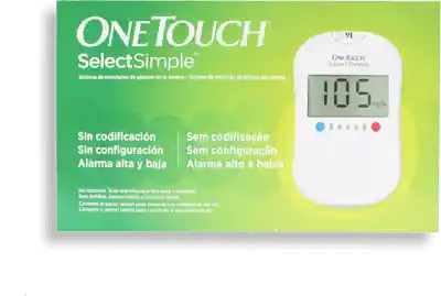 One Touch Glucometro Selectsimple.