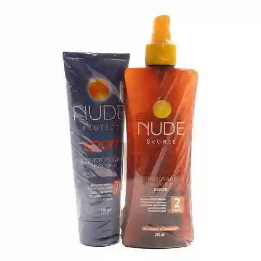 Nude Protector y Bronzeador