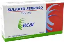 Ecar Sulfato Ferroso (300 Mg)