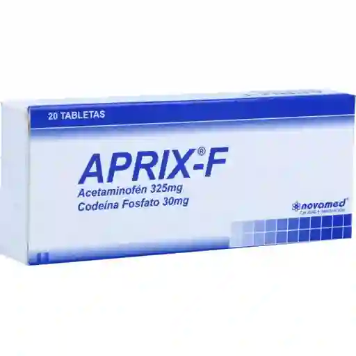 Aprix F Tabletas ( 325 mg /30 mg)