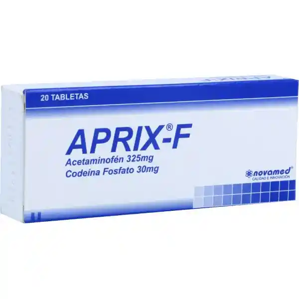 Aprix F Tabletas ( 325 mg /30 mg)